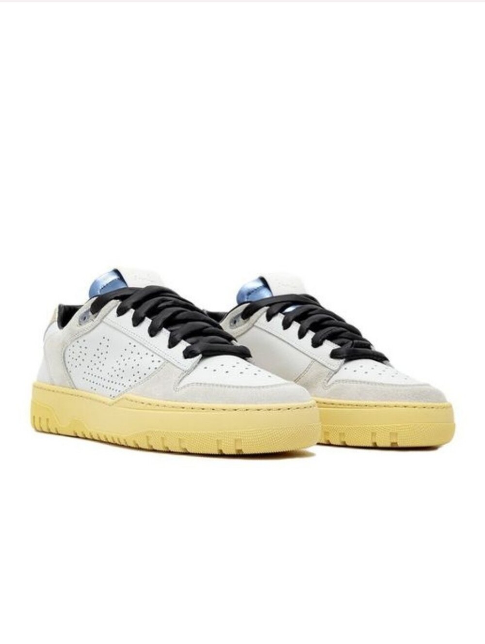 P448 Mason Perforated Sneakers In Neutrals - Picture 2 of 10